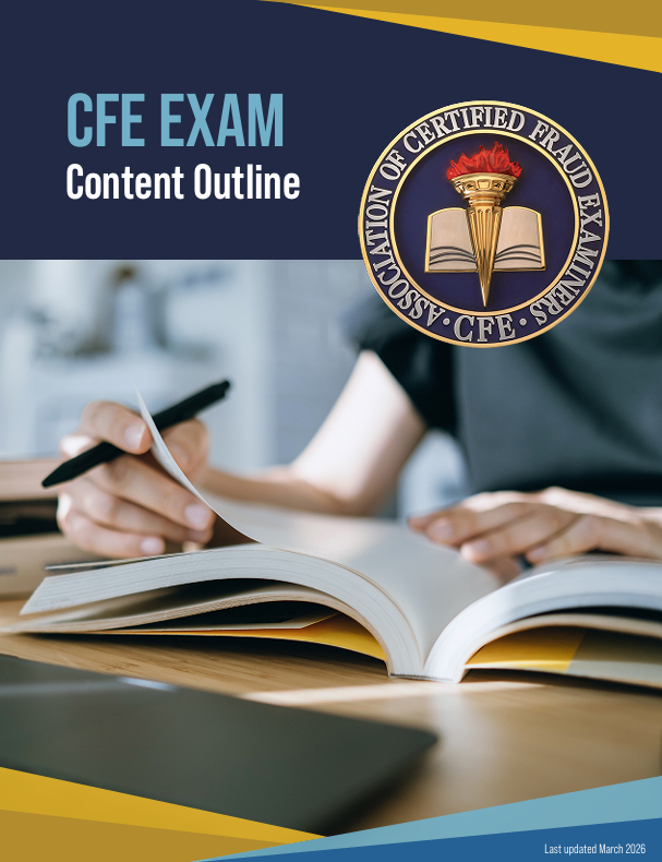 CFE Exam Content Outline cover image