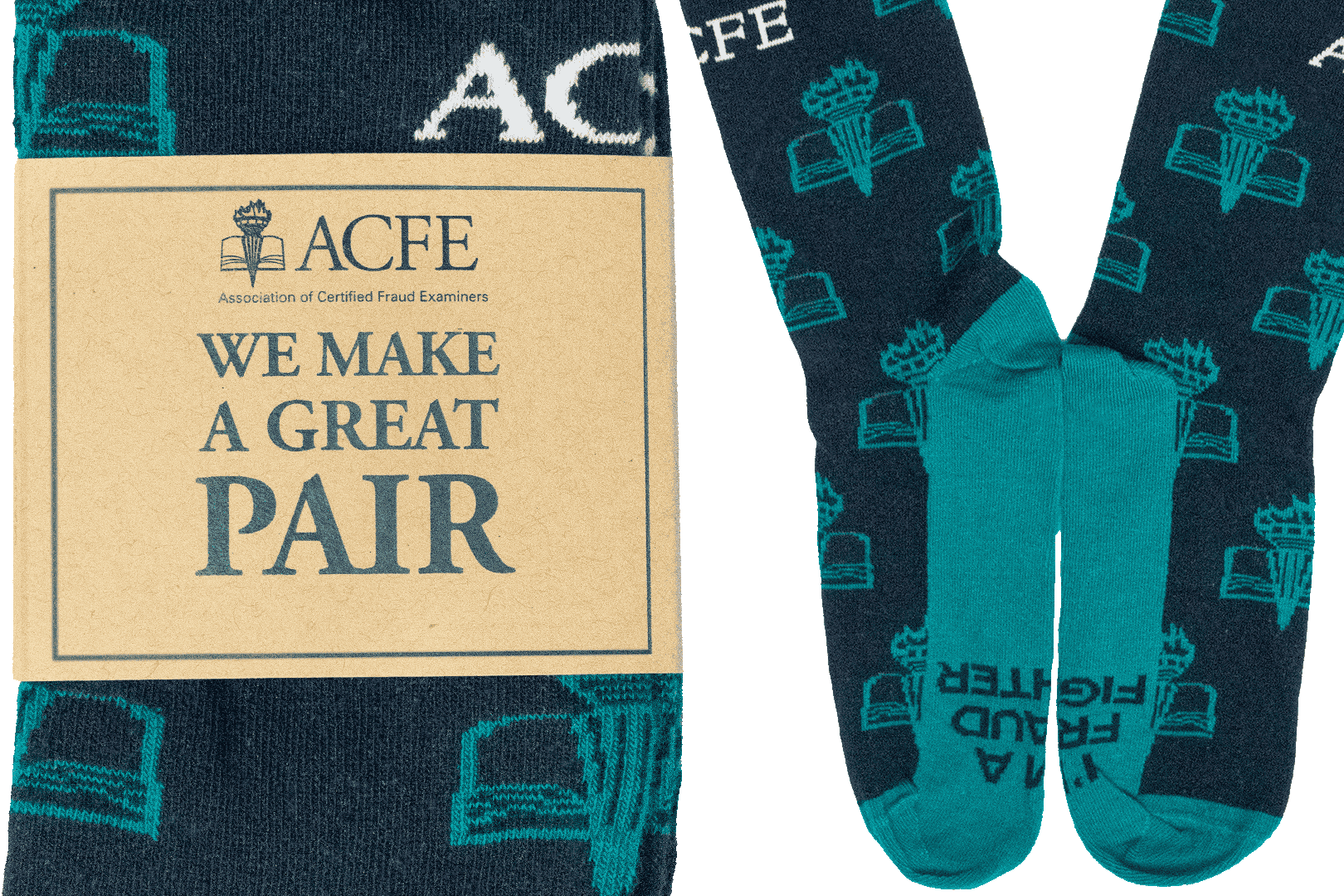 Image of a pair of socks with 