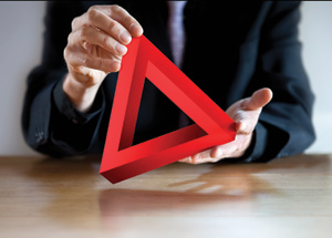 An impossible triangle.