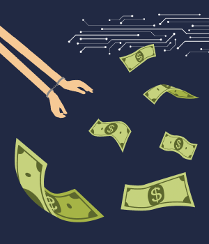 Hands with money